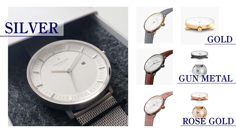 Nordgreen:Philosopher❤ベルト3本セット/腕時計 Nordgreen Philosopher(3リンクストラップ)購入レビュー